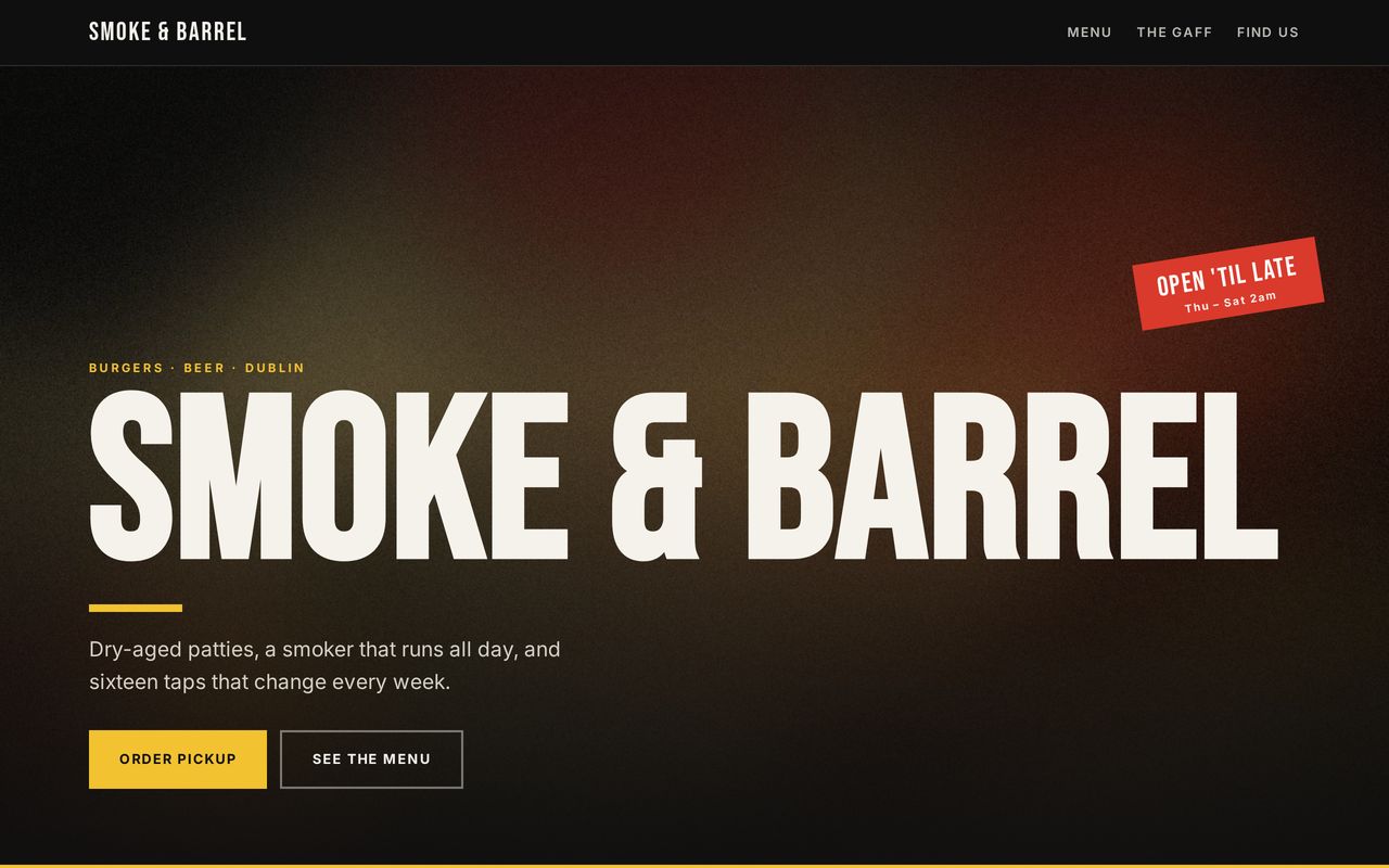 Urban Bar direction preview